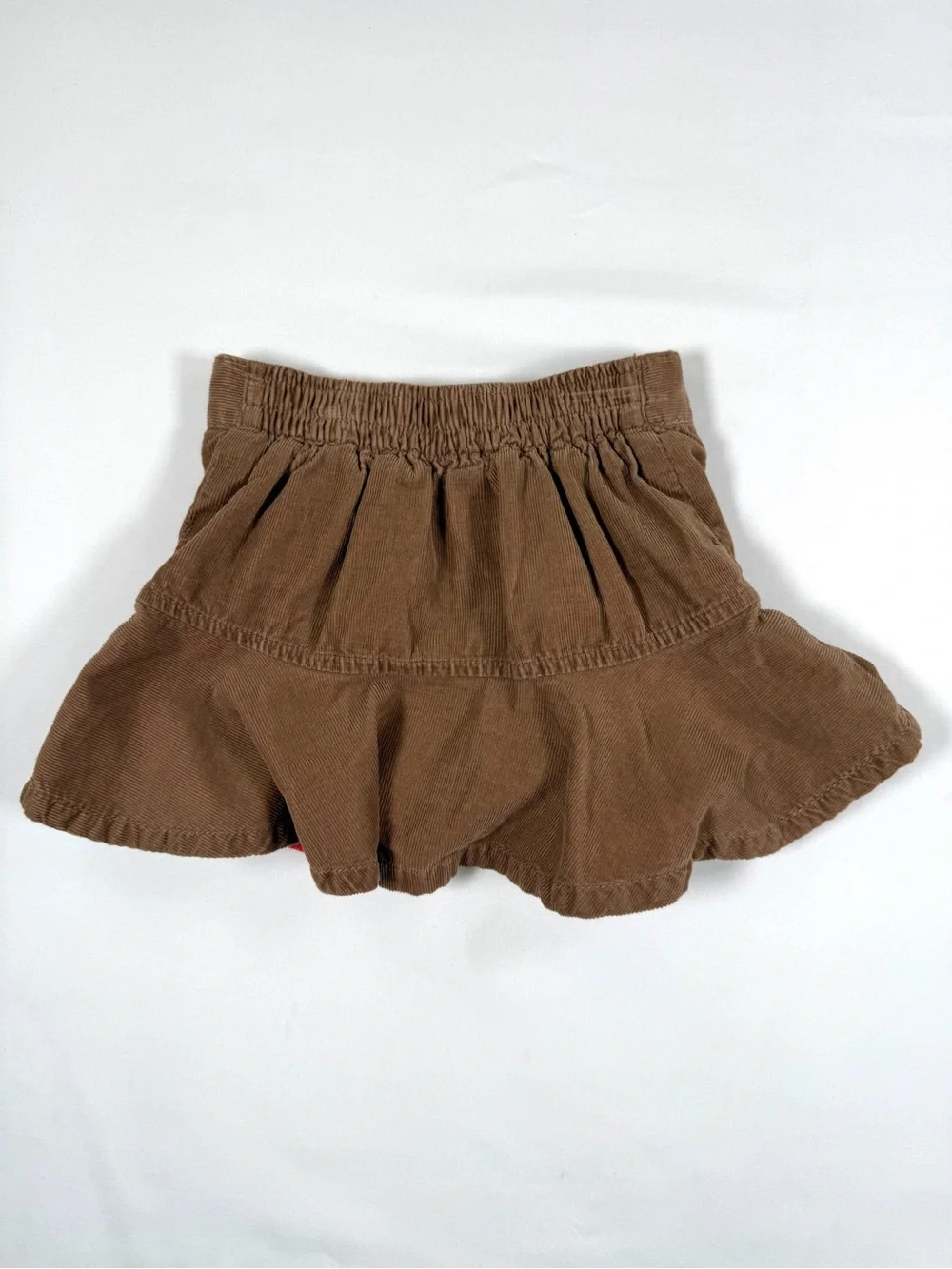 THE CHILDREN’S PLACE Girl Y2K Corduroy Floral Boho Attached Bloomers Skirt 12M